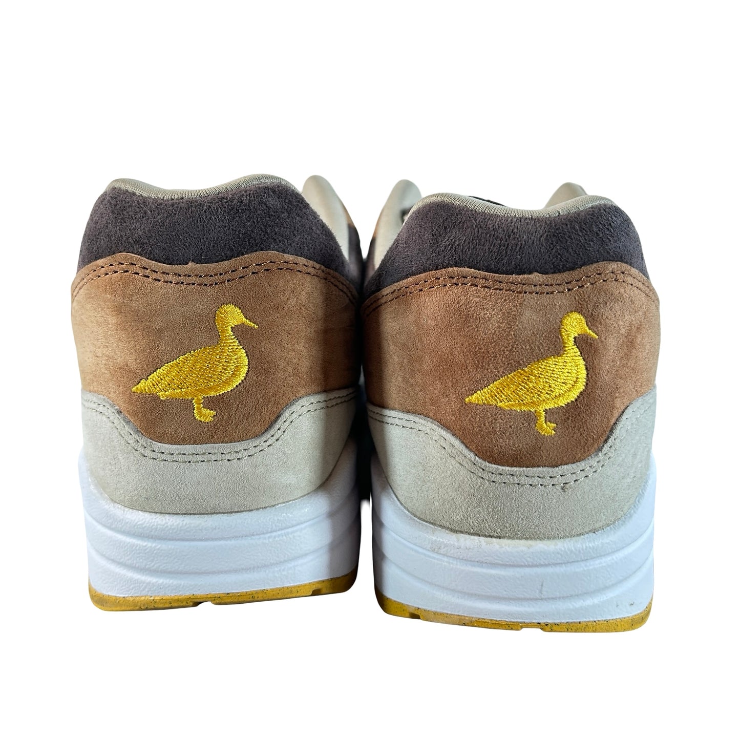 DZ0482 200 Nike Air Max 1 PRM Duck Pecan Yellow Ochre [USED] - 12 M (Used) (No Box)