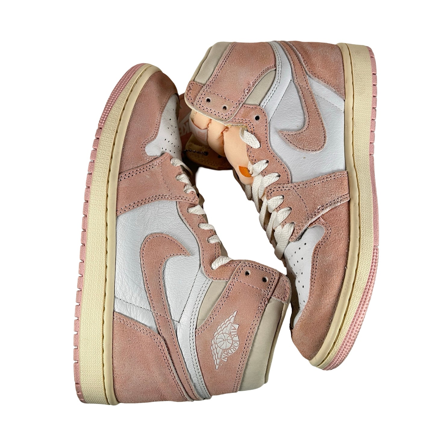 FD2596 600 Jordan 1 Retro High OG Washed Pink [USED] - 10 W (Used) (Missing Insoles)