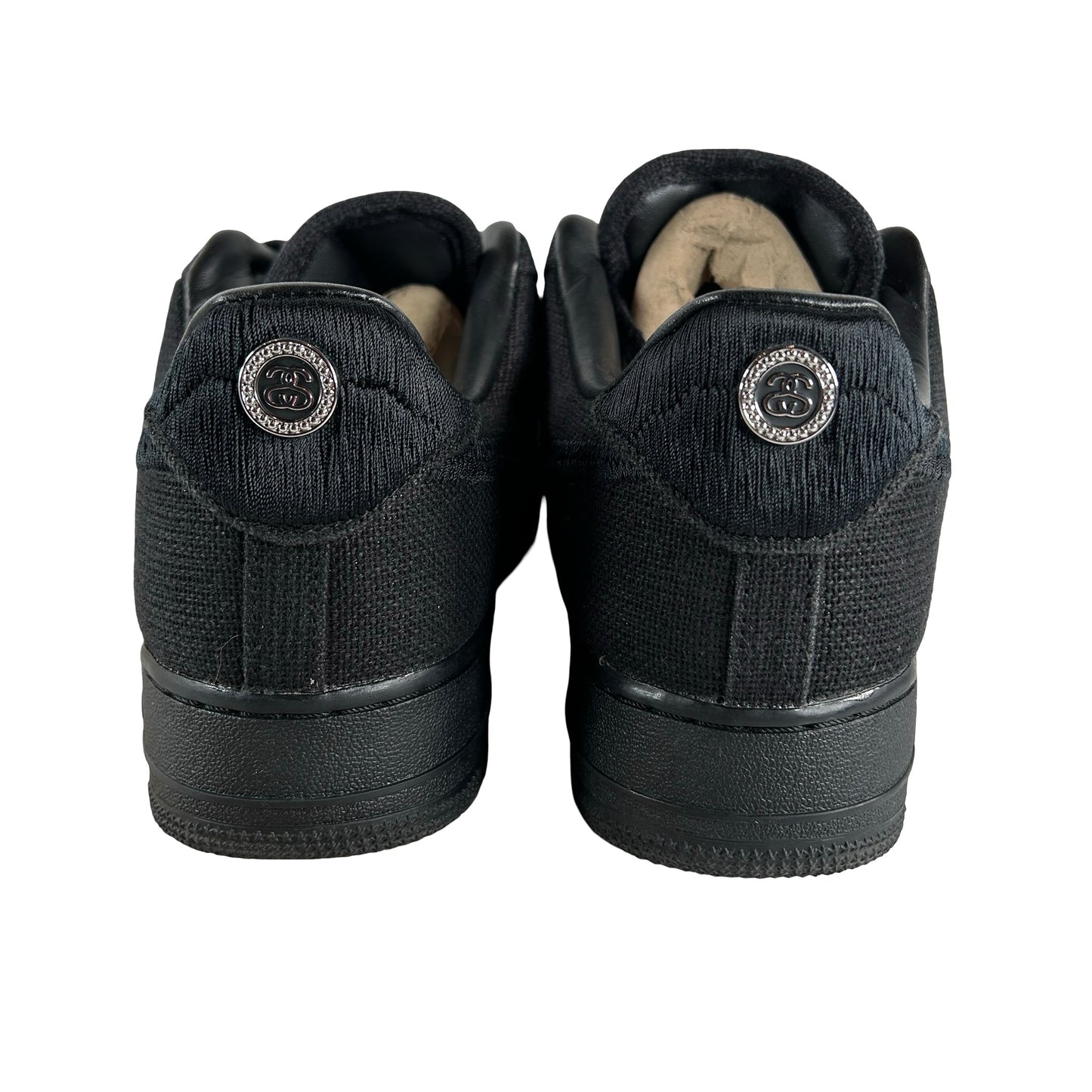 CZ9084 001 Nike Air Force 1 Low Stussy Black [USED] - 10.5 M (Used)