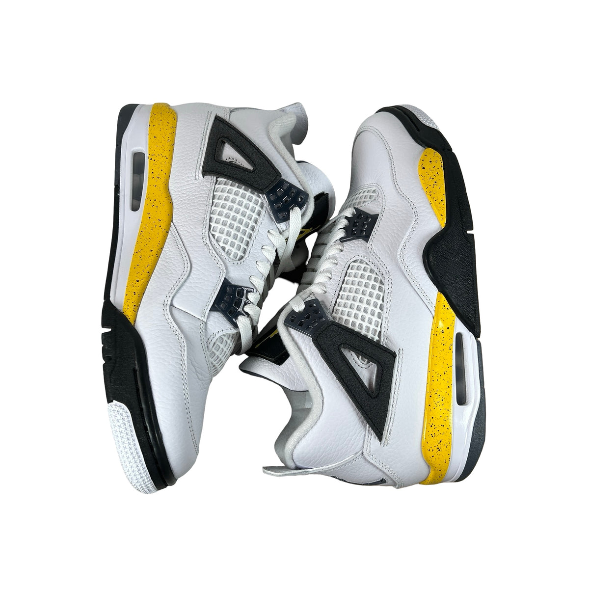 IO2463 102 Air Jordan 4 Retro Rare Air Tour Yellow [USED] - 8 M (Used)