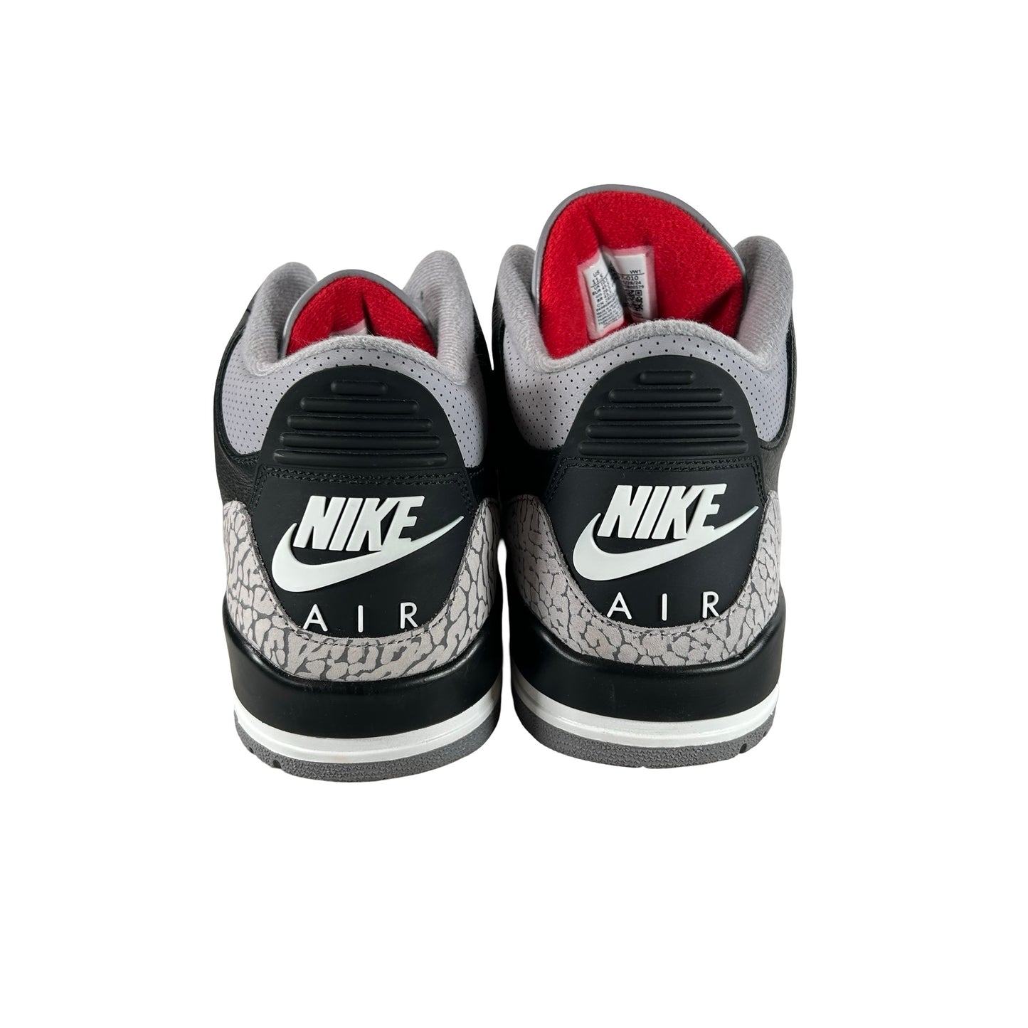 DN3707 010 Jordan 3 Retro Black Cement Reimagined (2024) [USED] - 11.5 M (Used17)