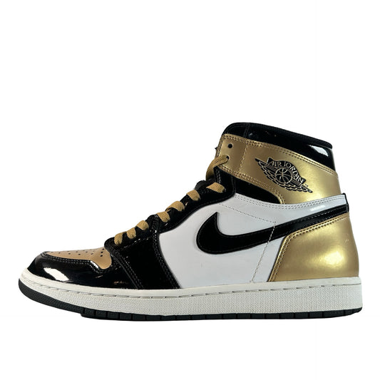 861428 007 Jordan 1 Retro High NRG Patent Gold Toe [USED] - 11.5 M (Used2)