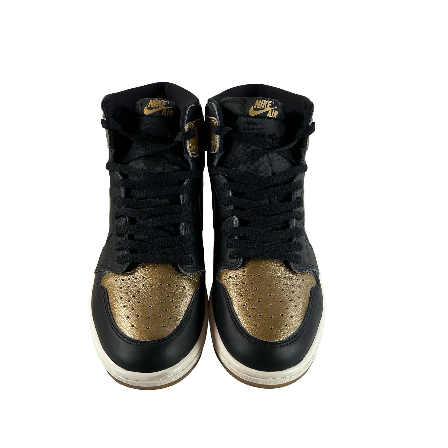 DZ5485 071 Jordan 1 Retro High OG Black Metallic Gold [USED] - 12 M (Used2)