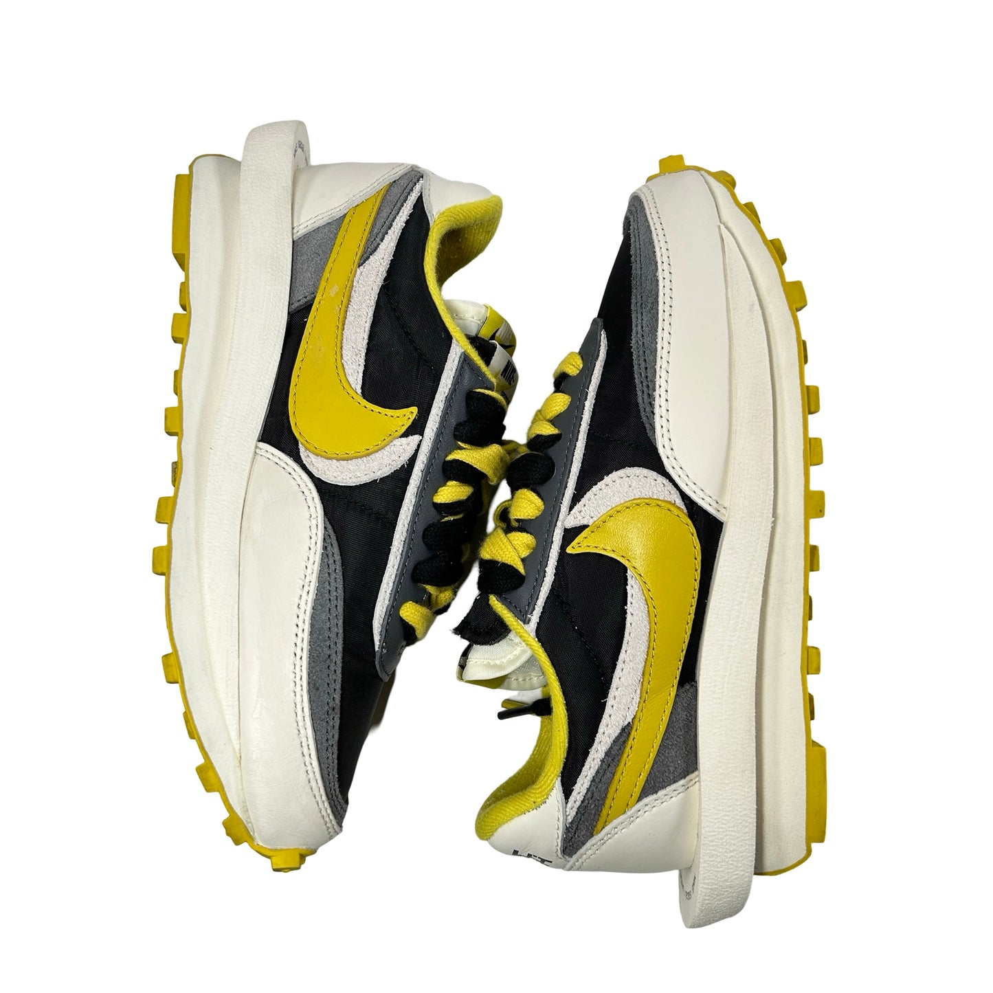 DJ4877 001 Nike LD Waffle sacai Undercover Black Bright Citron [USED] - 4 M (Used)