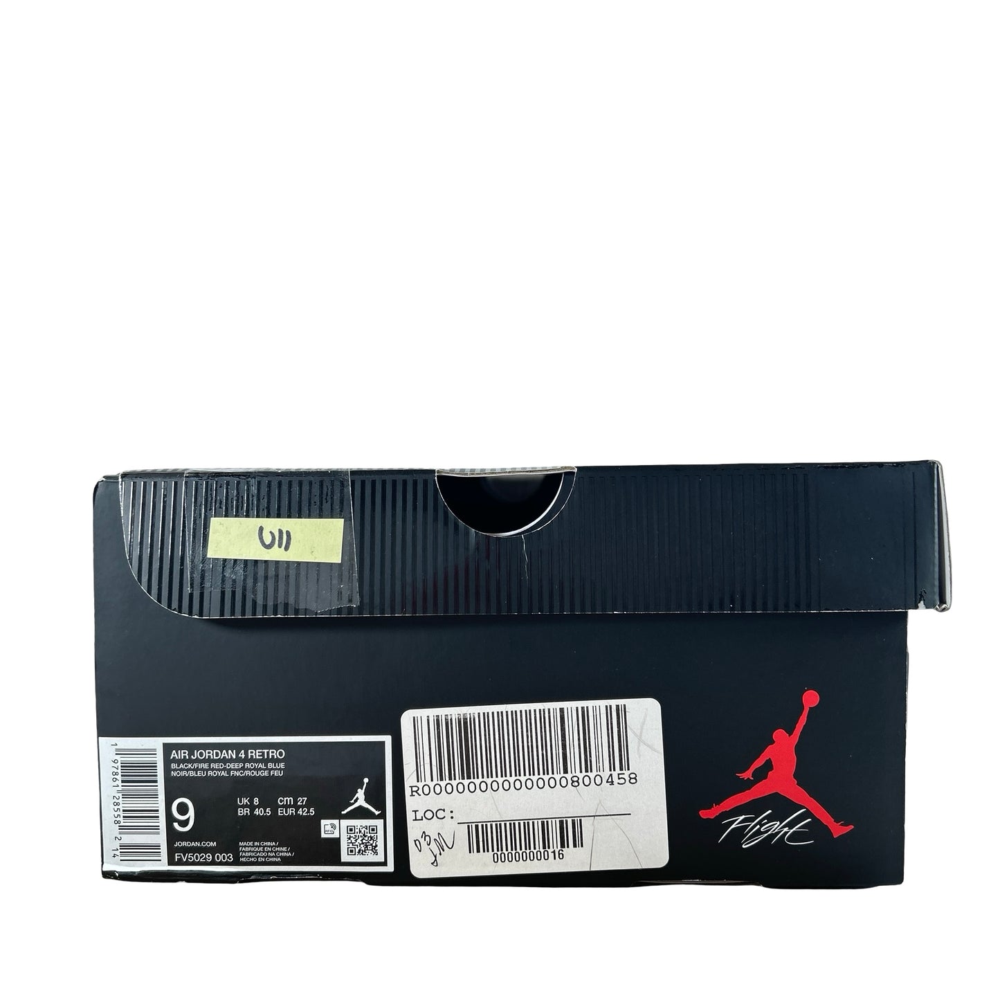 FV5029 003 Jordan 4 Retro Rare Air (White Lettering) [USED] - 9 M (Used11)