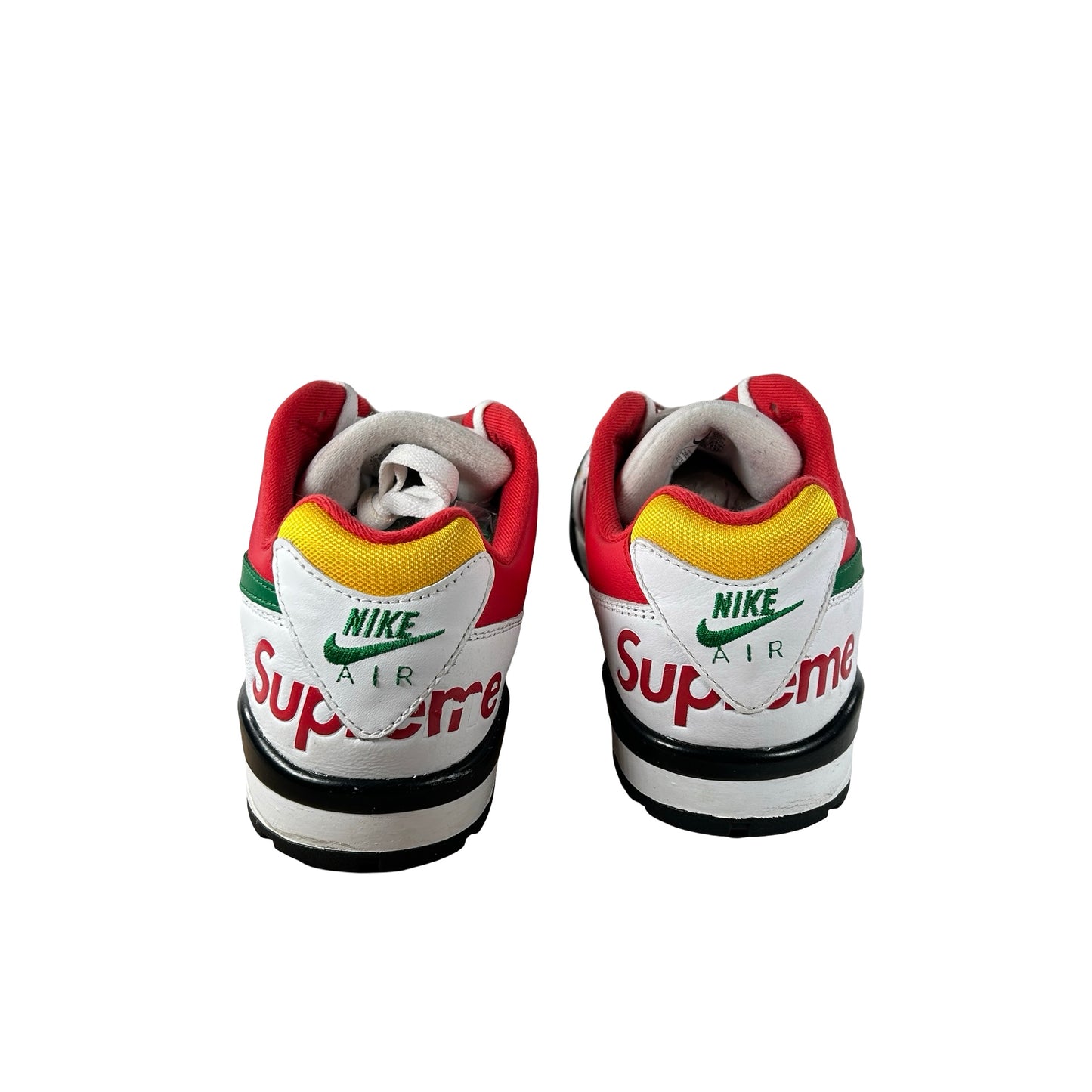 CJ5291 100 Nike Cross Trainer Low Supreme White Yellow Red [USED] - 10.5 M (Used)