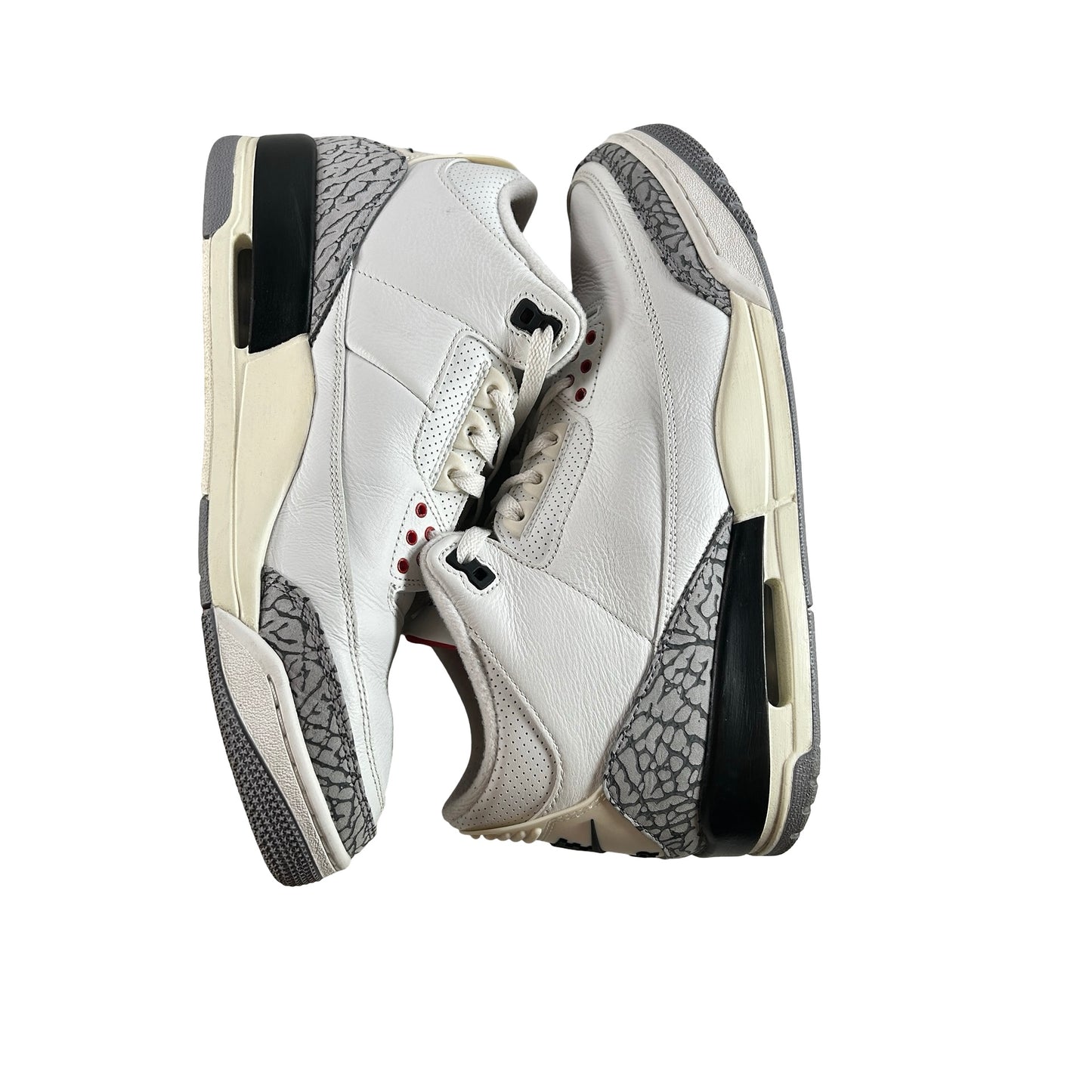 DN3707 100 Jordan 3 Retro White Cement Reimagined [USED] - 11 M (Used18)