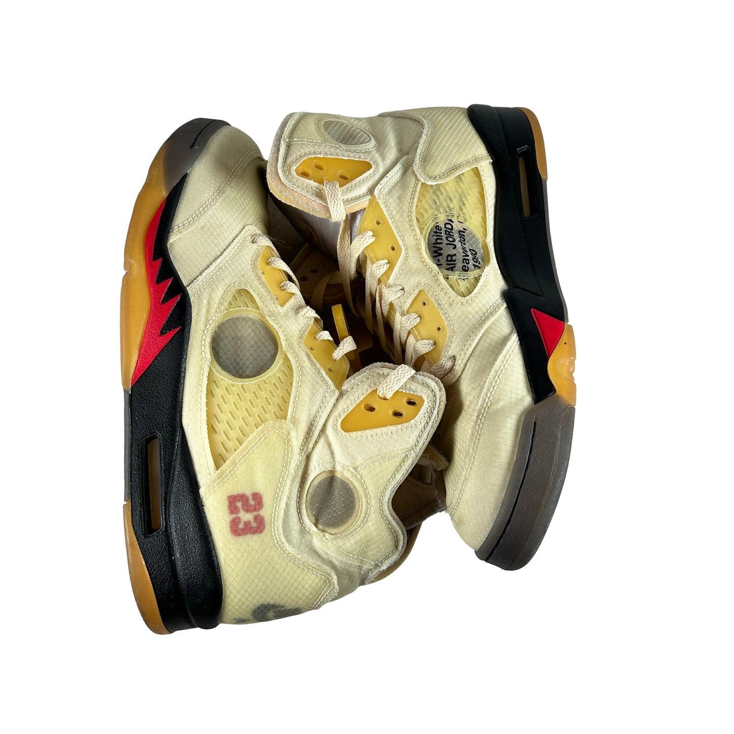 DH8565 100 Jordan 5 Off-White Sail [USED] - 12 M (Used9)