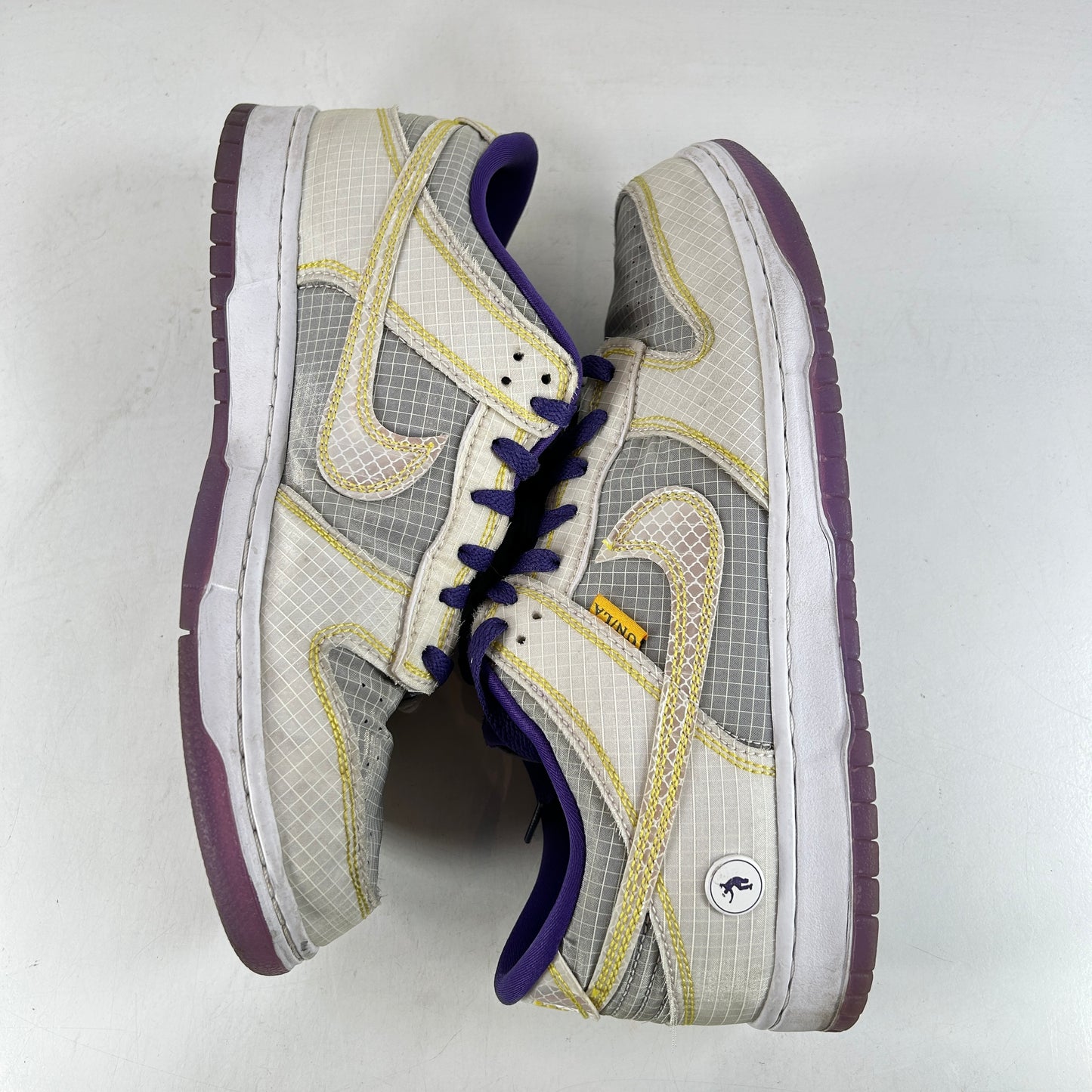 DJ9649 500 Nike Dunk Low Union Passport Pack Court Purple [USED] - 10 M (Used) (No Box)