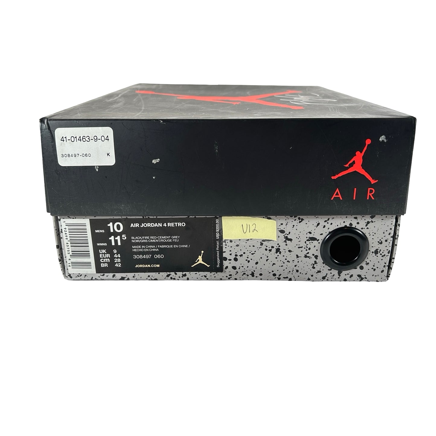 308497 060 Jordan 4 Bred (2019) [USED] - 10 M (Used12)