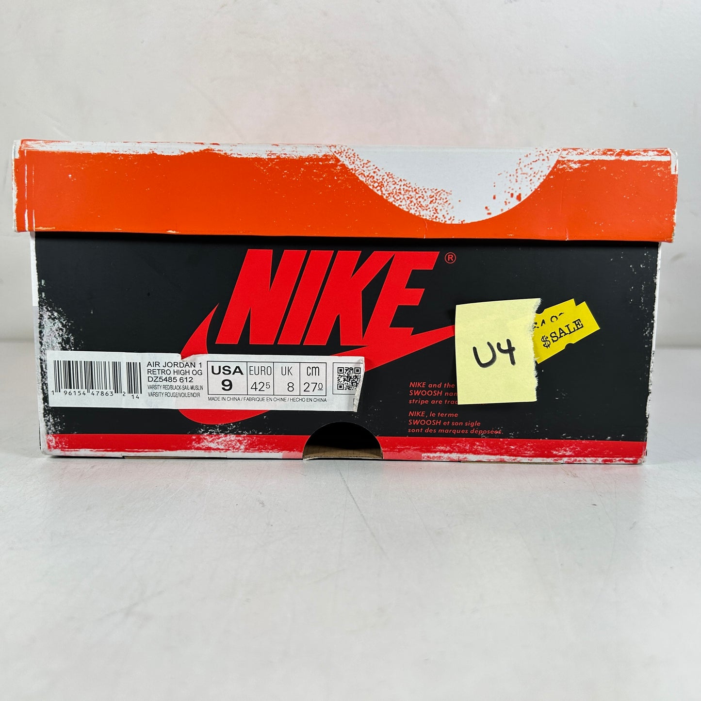 DZ5485 612 Jordan 1 Retro High OG Chicago Lost and Found [USED4] - 9 M (Used)