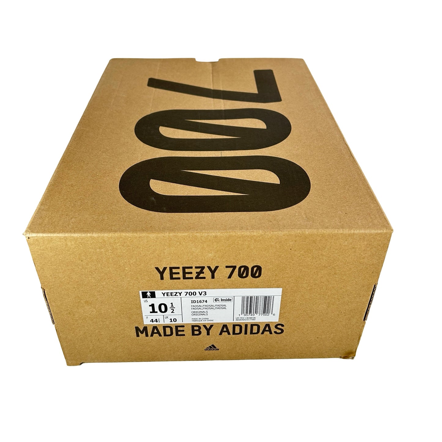 ID1674 adidas Yeezy 700 V3 Fade Salt [USED] - 10.5 M (Used)