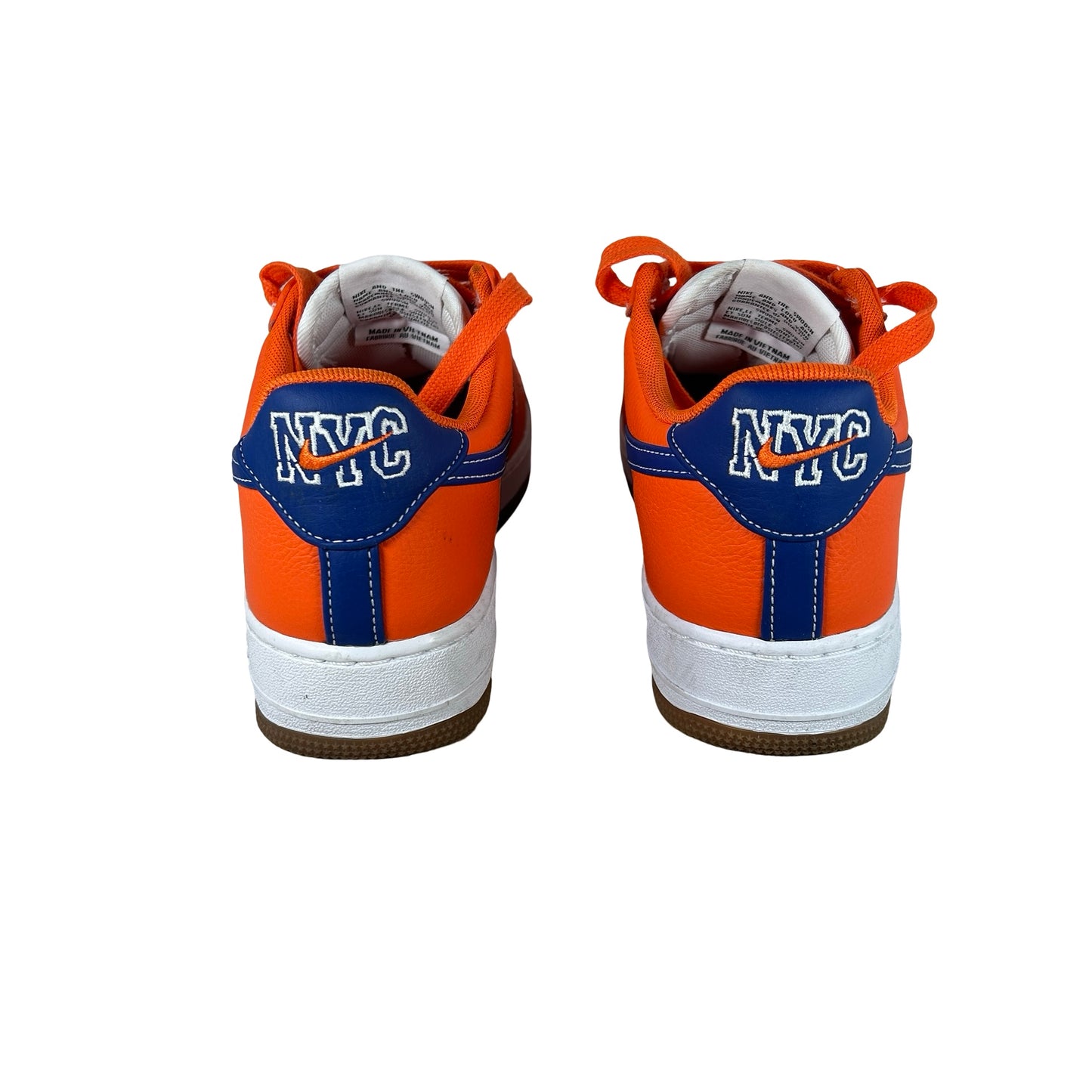 IV2705 819 Nike Air Force 1 Low Retro Premium NYC Knicks [USED] - 9.5 M (Used) (No Box)