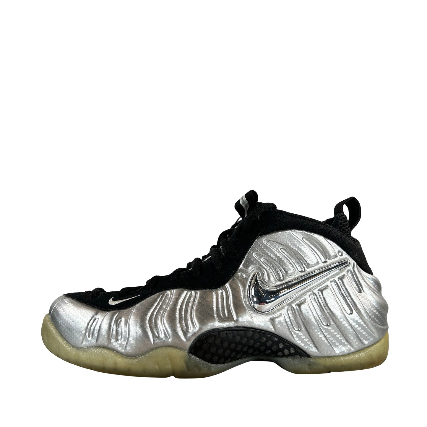 616750 004 Nike Air Foamposite Pro Silver Surfer [USED] - 9 M (Used)