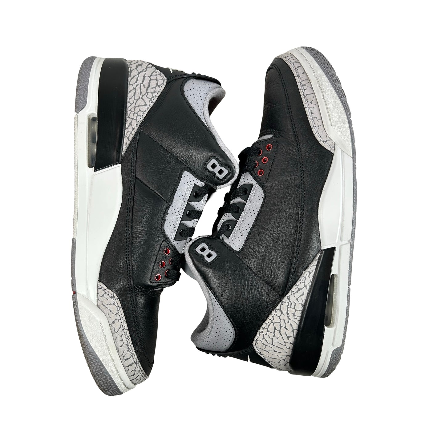 DN3707 010 Jordan 3 Retro OG Black Cement (2024) [USED] - 10.5 M (Used26)