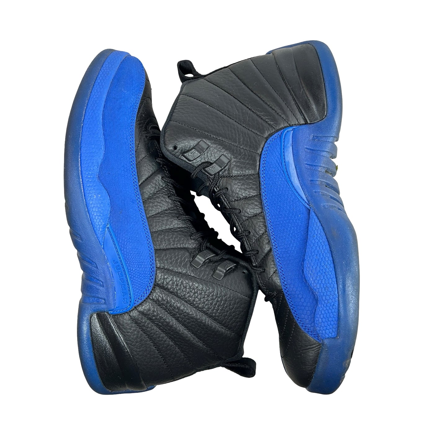 130690 014 Jordan 12 Retro Black Game Royal [USED] - 10.5 M (Used)