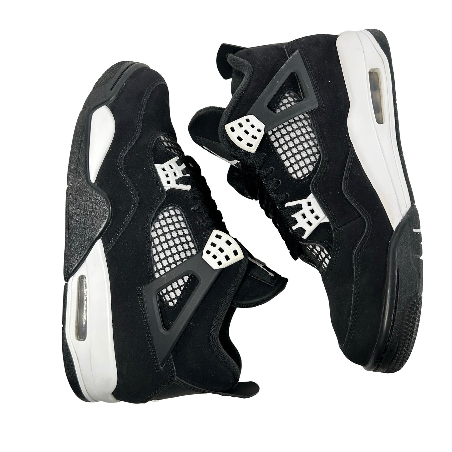 FQ8138 001 Jordan 4 Retro White Thunder [USED] - 8 M (Used3)