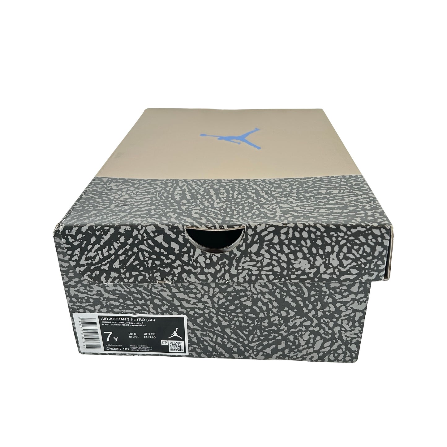 DM0967 101 Jordan 3 Retro Lucky Shorts (GS) [USED] - 7 Y (Used)