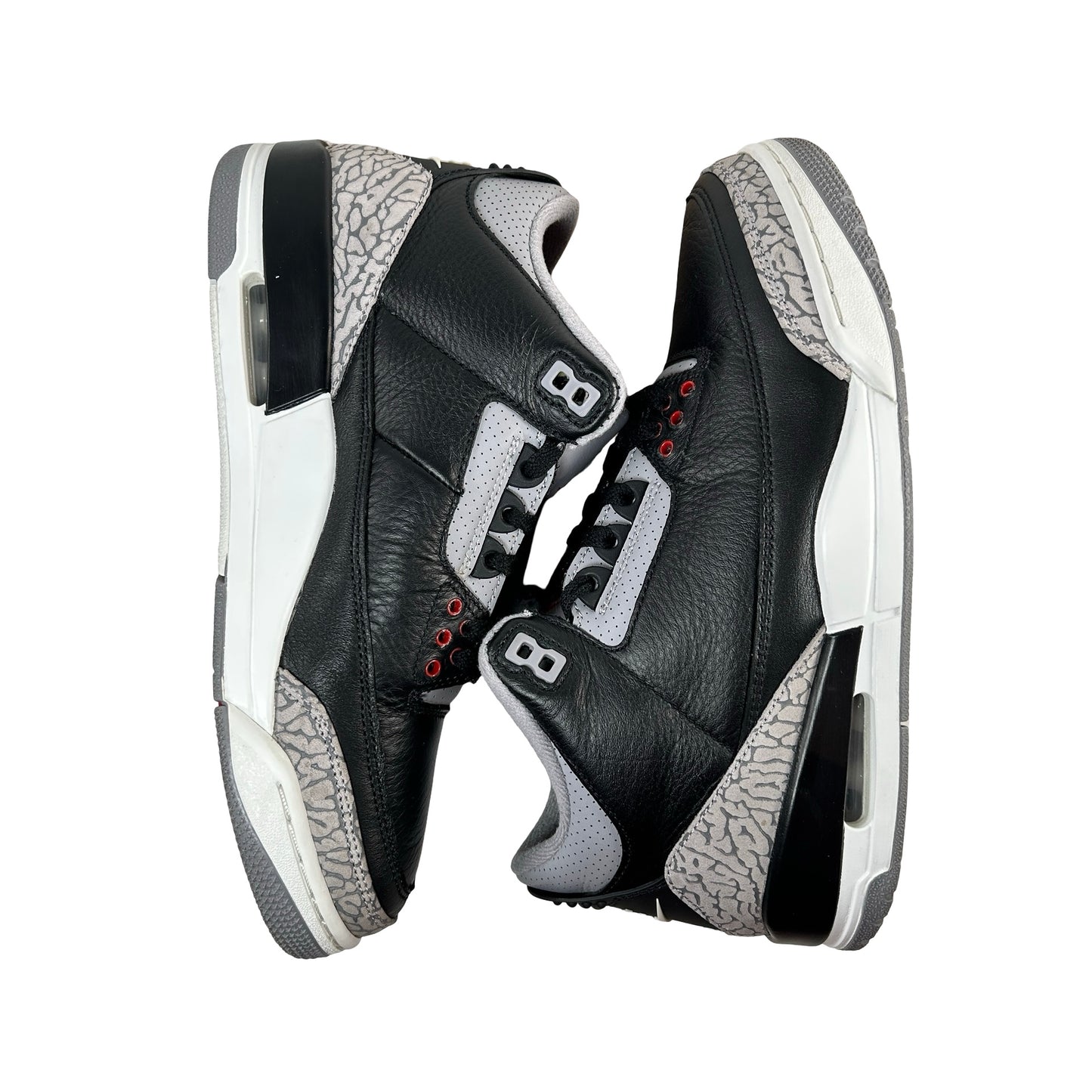DN3707 010 Jordan 3 Retro Black Cement Reimagined (2024) [USED] - 8 M (Used7)