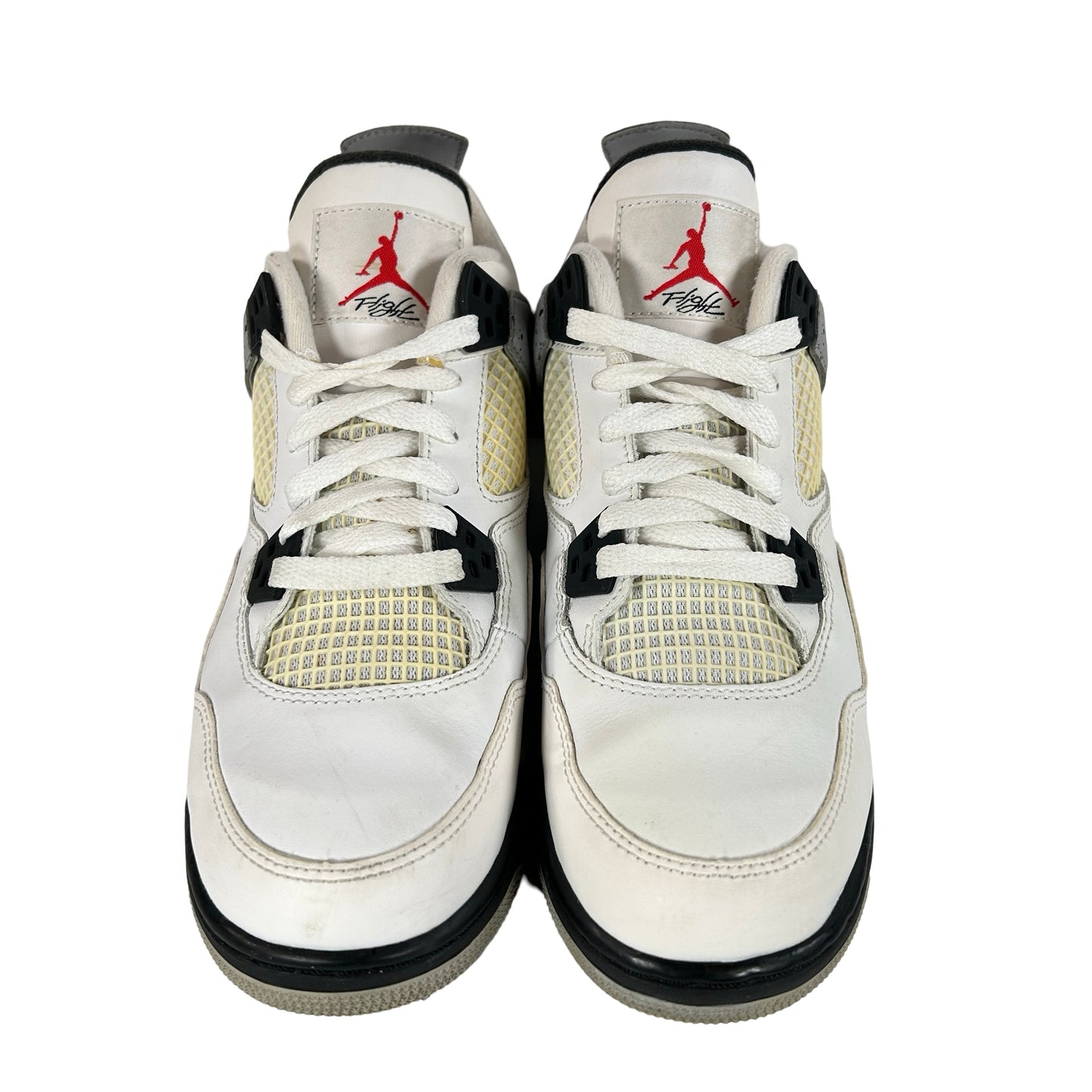 836016 192 Jordan 4 White Cement GS [USED] - 6 Y (Used2)