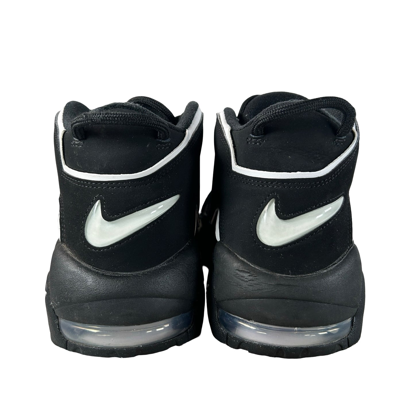 414962 002 Nike Air More Uptempo Black White [USED] - 11 M (Used)