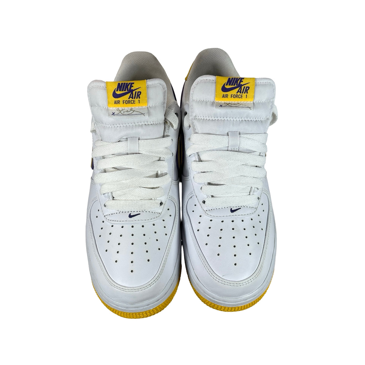 FZ1151 100 Nike Air Force 1 Low Retro QS Kobe Bryant Lakers Home [USED] - 9.5 M (Used2)