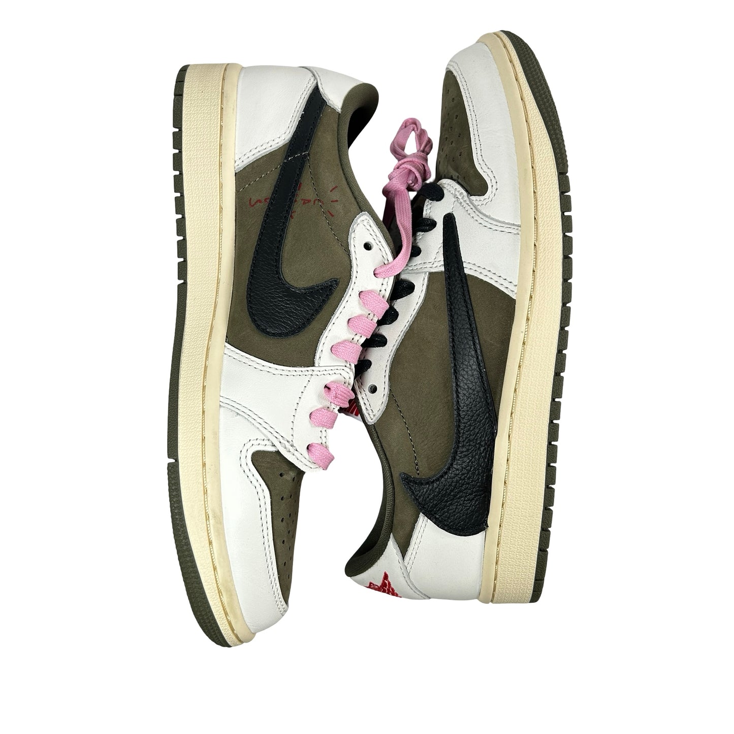 DM7866 200 Jordan 1 Retro Low OG SP Travis Scott Medium Olive [USED] - 6.5 (Used)