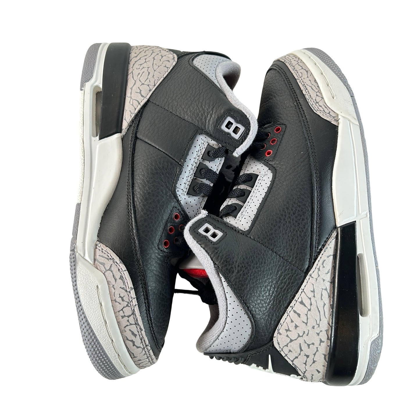 DM0967 010 Jordan 3 Retro Black Cement (2024) (GS) [USED] - 7 Y (Used4)