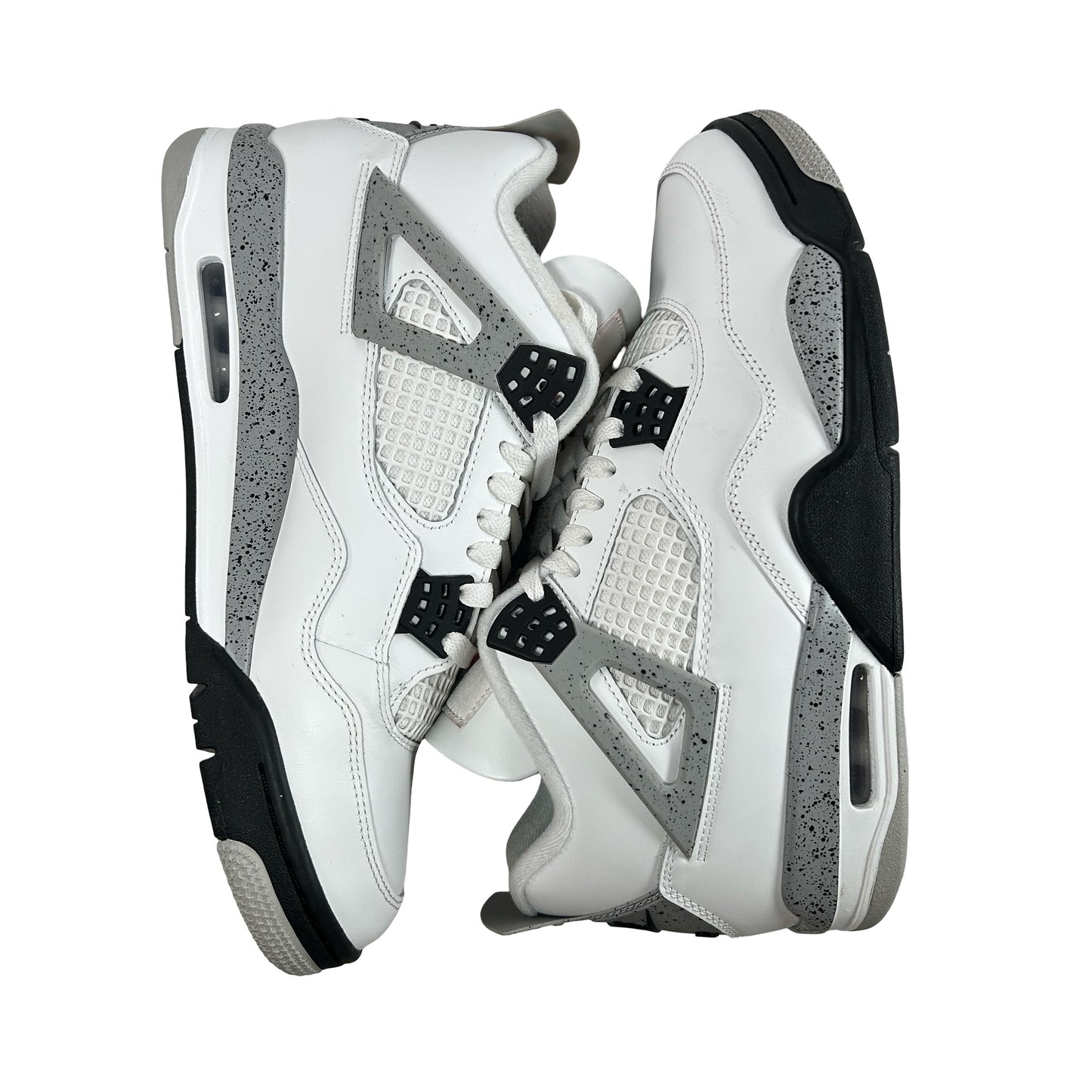 FV5029 100 Jordan 4 Retro White Cement (2025) [USED] - 10.5 M (Used4)