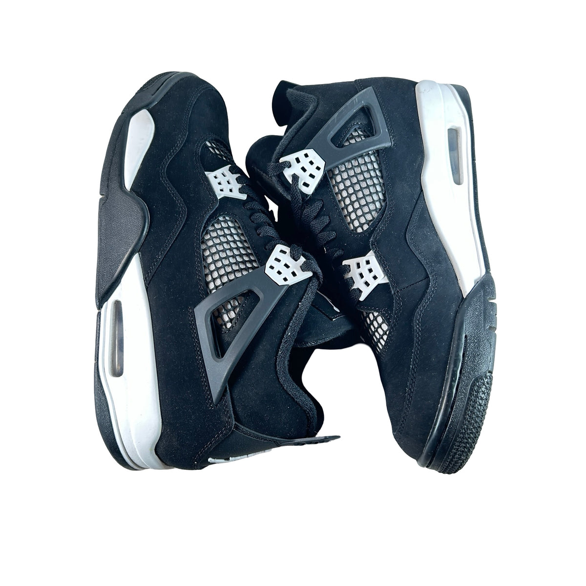 FQ8138 001 Air Jordan 4 Retro White Thunder [USED] - 10.5 M (Used10)
