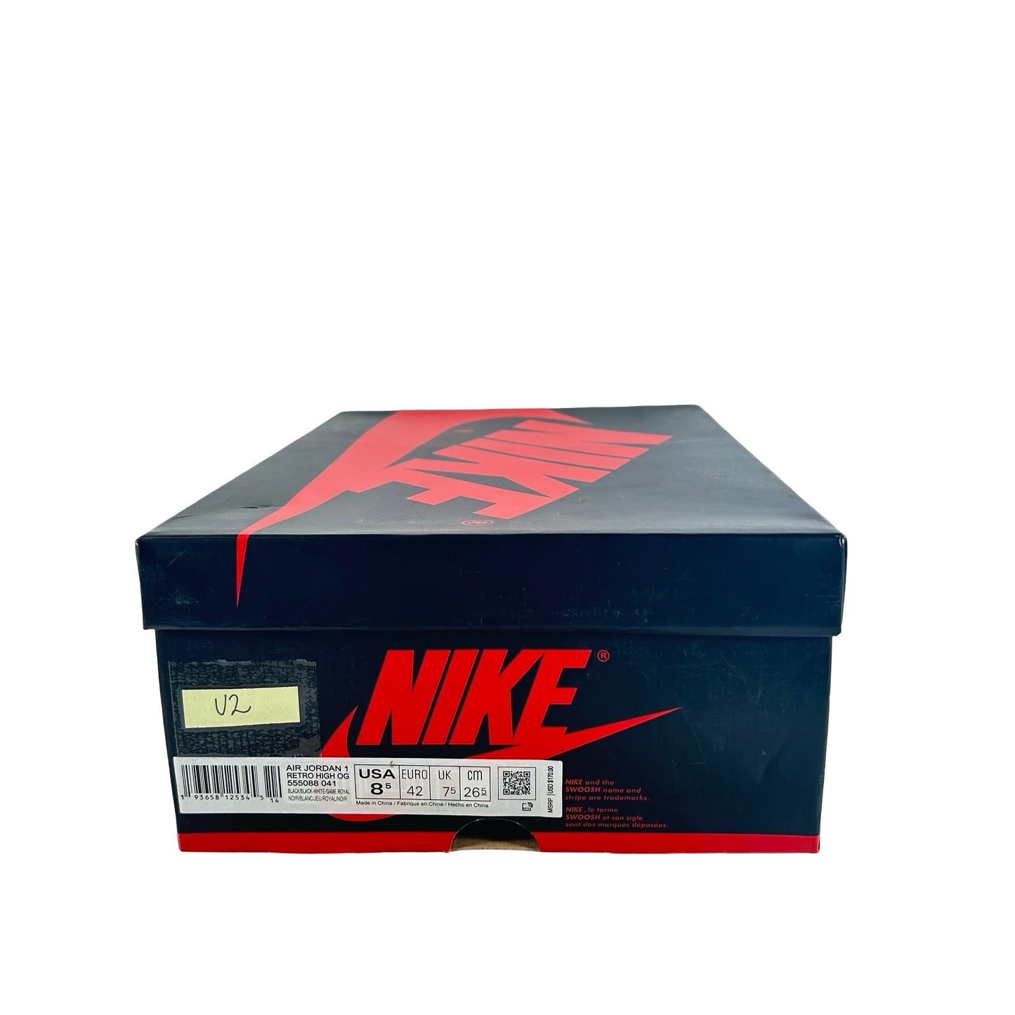 555088 041 Jordan 1 Royal Toe [USED] - 8.5 M (Used2)