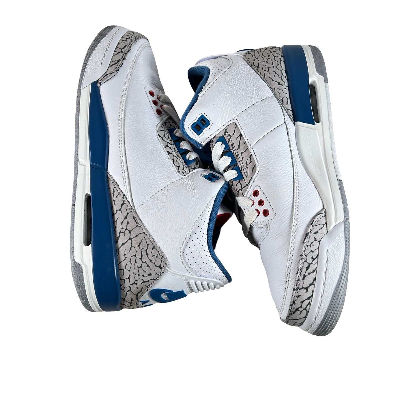 DM0967 104 Air Jordan 3 Retro True Blue (2026) (GS) [USED] - 7 Y (Used)