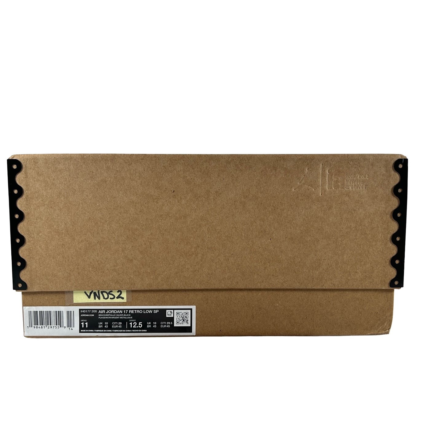IH0177 200 Jordan 17 Retro Low SP Infinite Archives [USED] - 11 M (VNDS2)