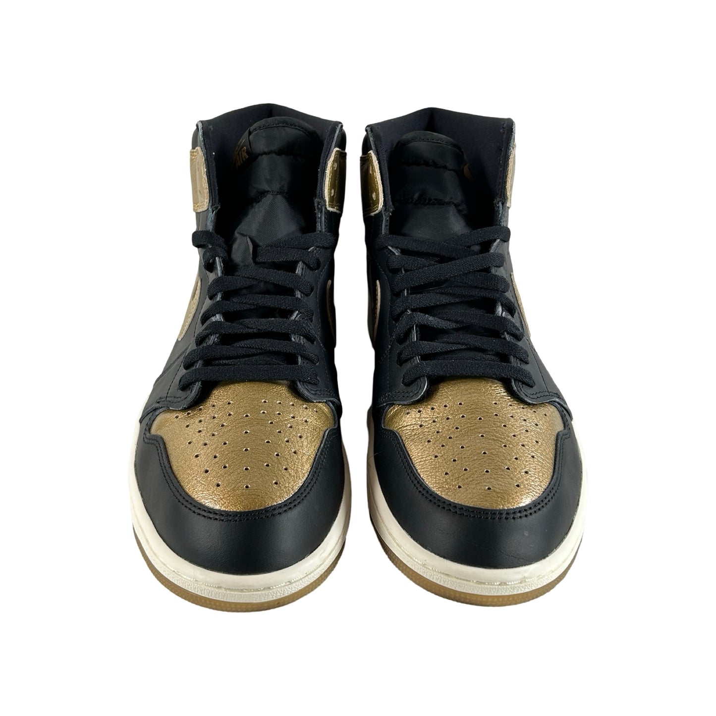 DZ5485 071 Jordan 1 Retro High OG Black Metallic Gold [USED] - 13 M (Used)