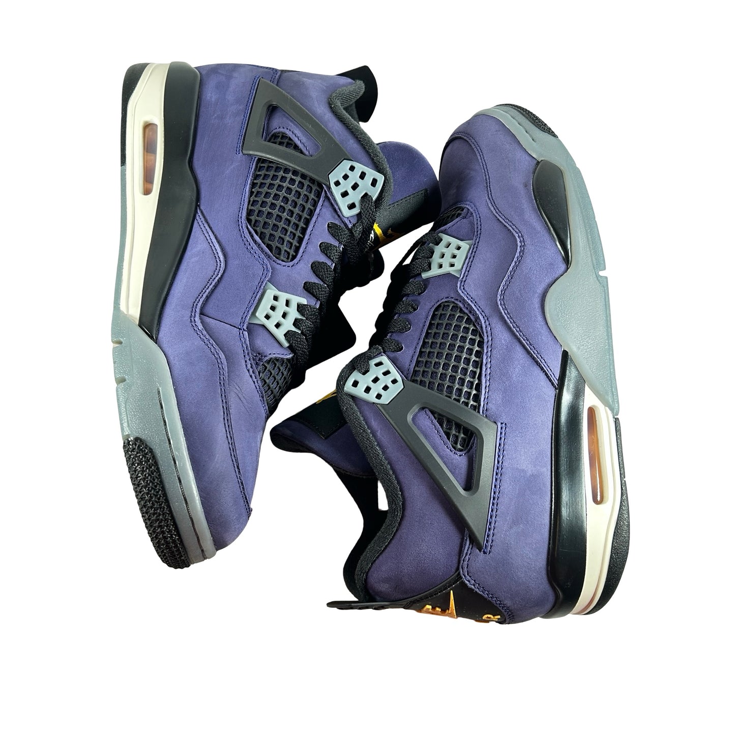 FV5029 500 Jordan 4 Retro Lakers [USED] - 10.5 M (Used) (No Box)