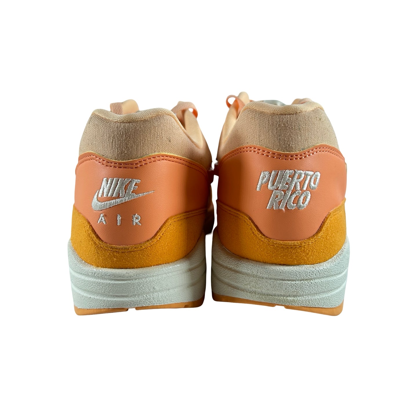 FD6955 800 Nike Air Max 1 Puerto Rico Orange Frost [CONDITIONAL] - 11.5 M (Marks on Right Shoe)