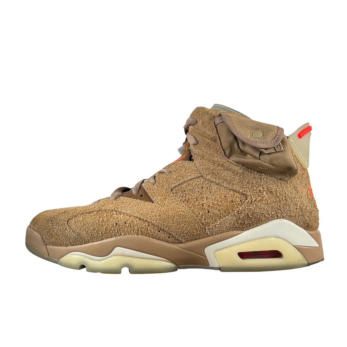 DH0690 200 Jordan 6 Retro Travis Scott British Khaki [USED] - 11.5 M (Used) (Replace Box)