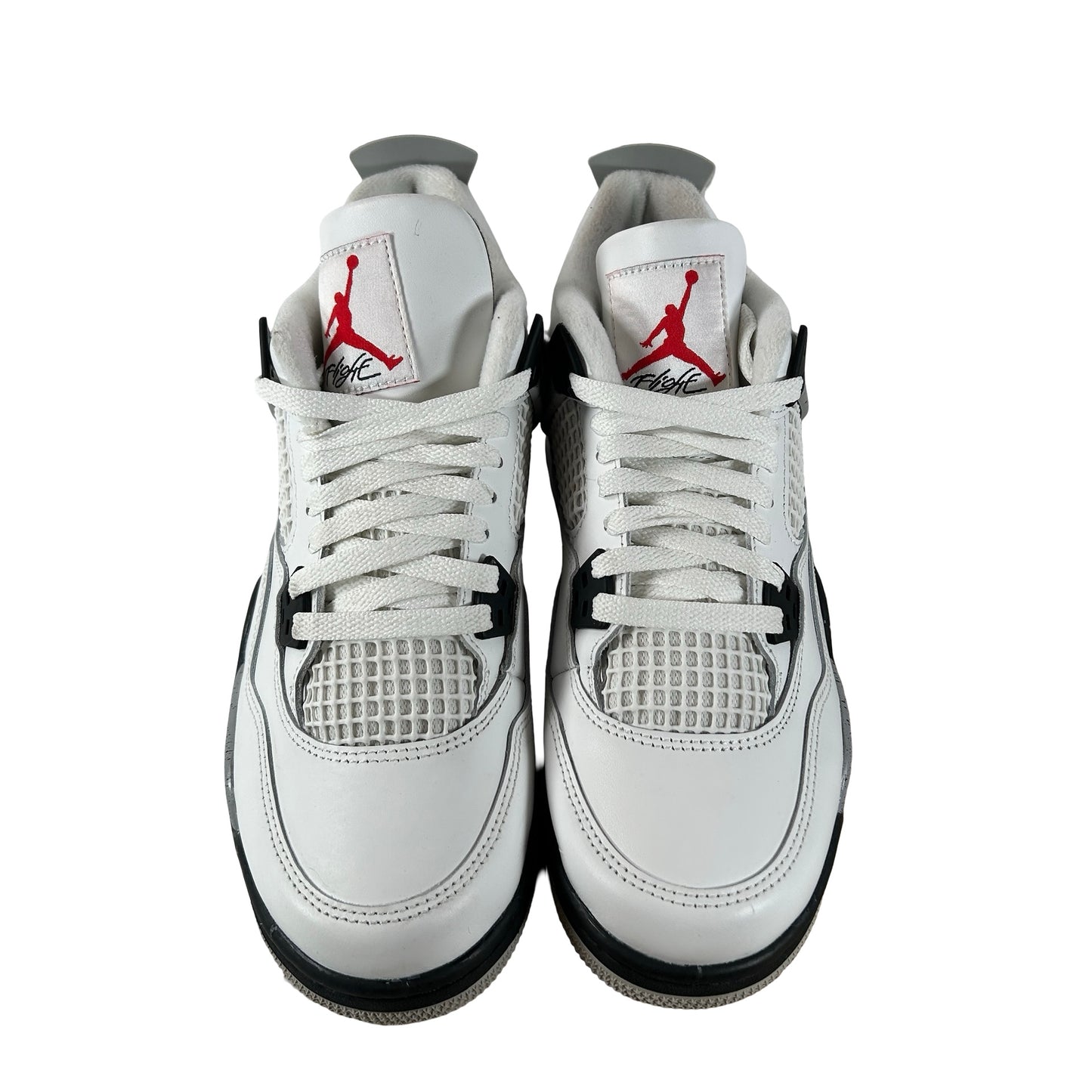 IB4171 100 Jordan 4 Retro White Cement (2025) (GS) [USED] - 7 Y (Used10)