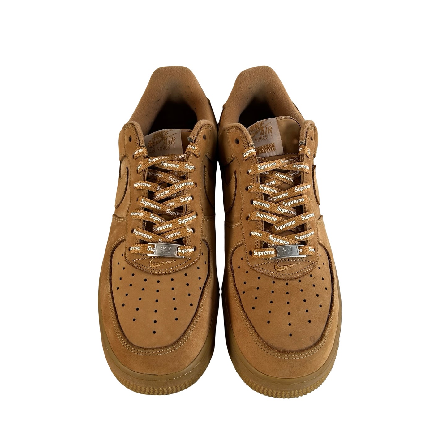 DN1555 200 Nike Air Force 1 Low SP Supreme Wheat [USED] - 11 M (Used2)