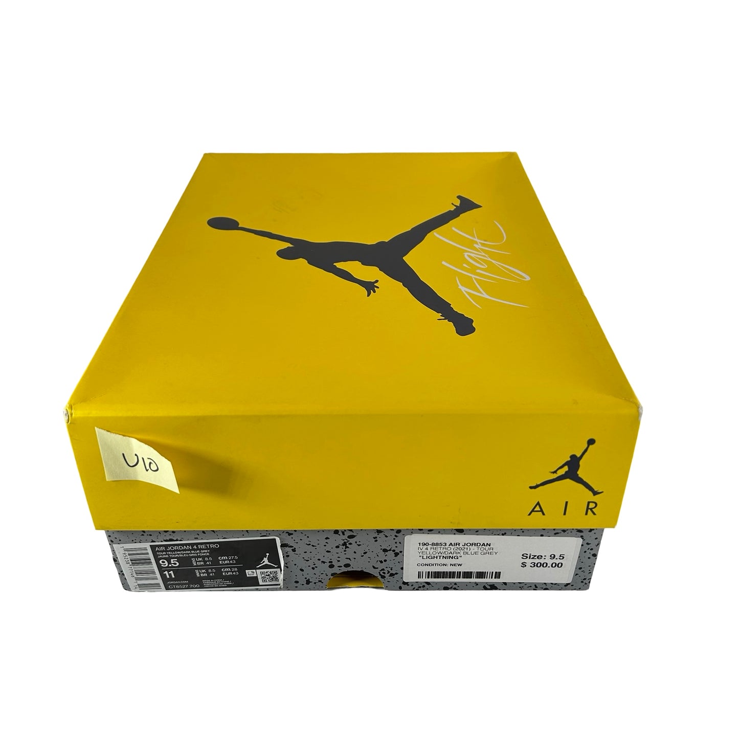 CT8527 700 Jordan 4 Retro Lightning (2021) [USED] - 9.5 M (Used10)