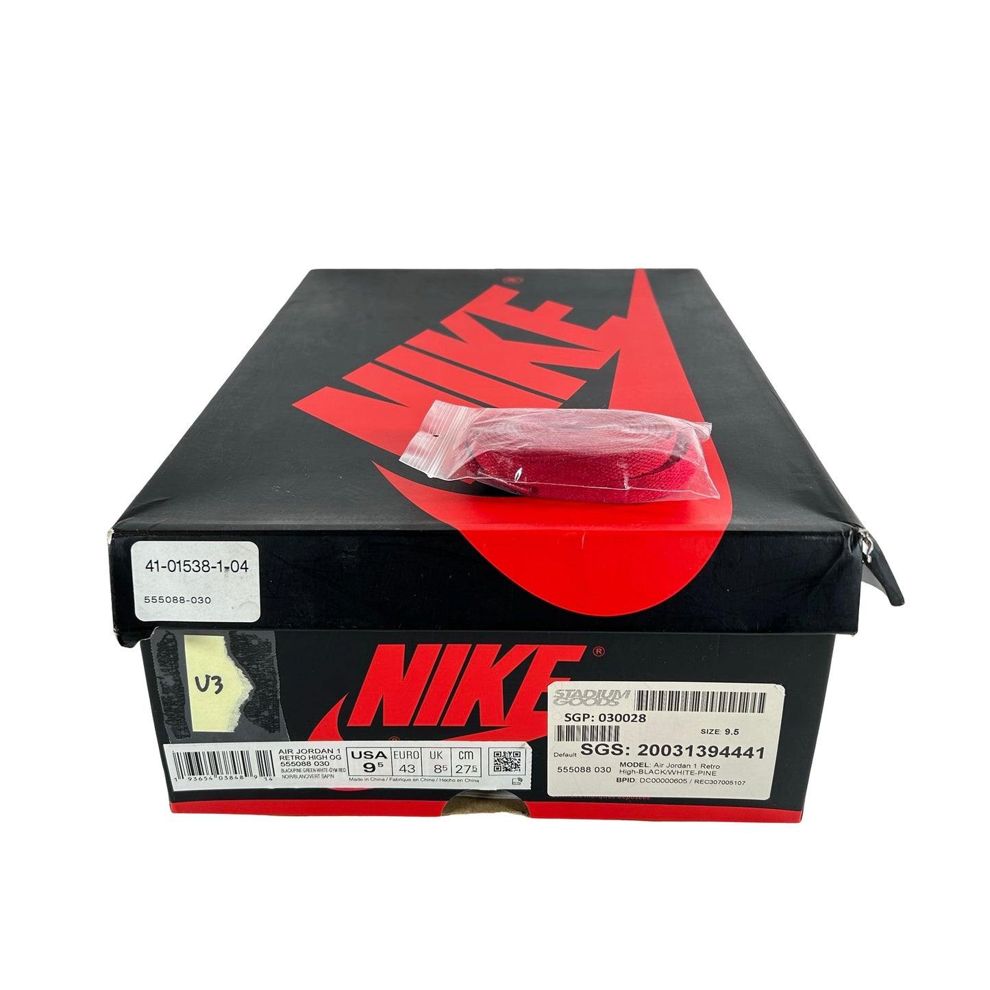 555088 030 Jordan 1 Pine Green 2.0 [USED] - 9.5 M (Used3)