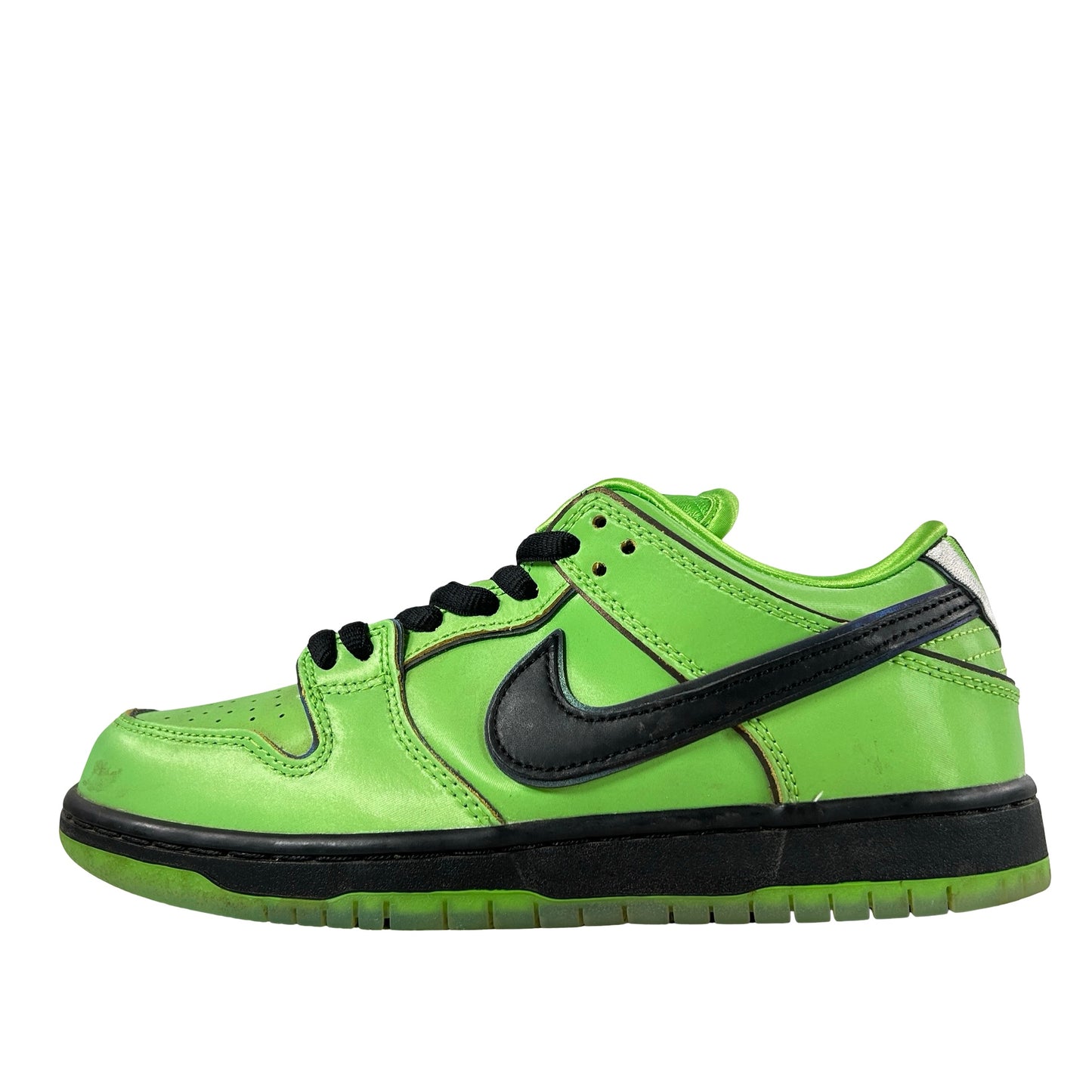 FZ8319 300 Nike SB Dunk Low The Powerpuff Girls Buttercup [USED] - 6.5 M (Used) (No Box)