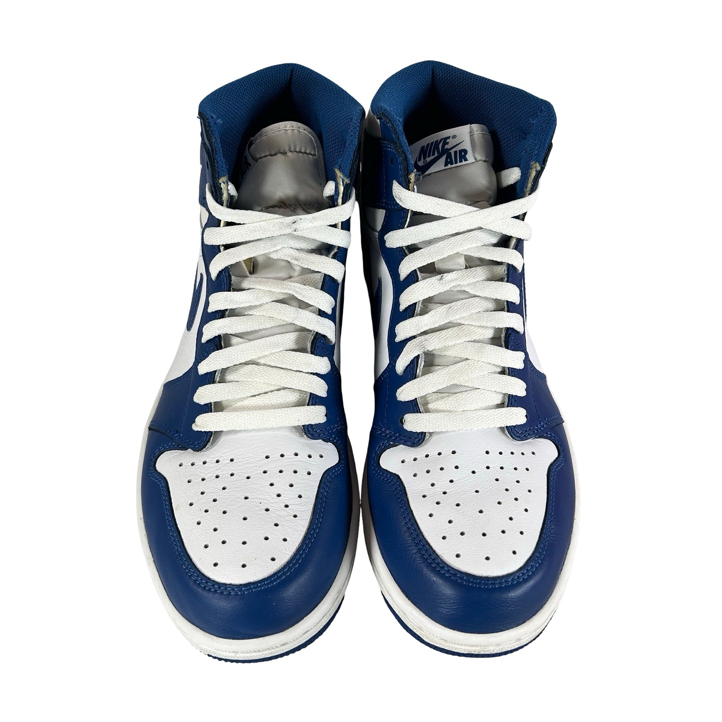 555088 127 Jordan 1 Retro Storm Blue [USED] - 9.5 M (Used) (Replace Box)
