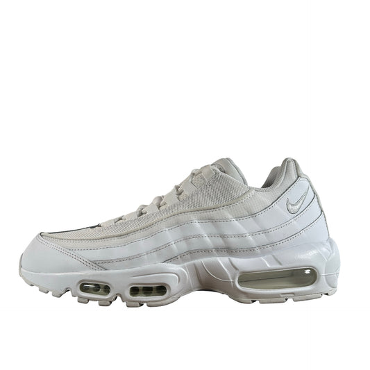CT1268 100 Nike Air Max 95 Essential White Grey Fog [USED] - 10 M (Used) (No Box)