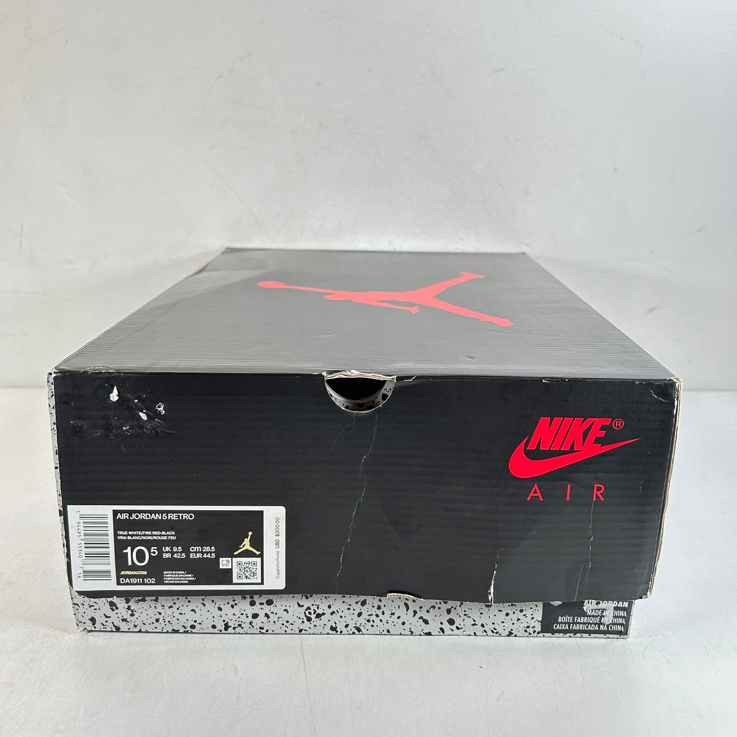DA1911 102 Jordan 5 Fire Red [USED] - 10.5 M (Used)