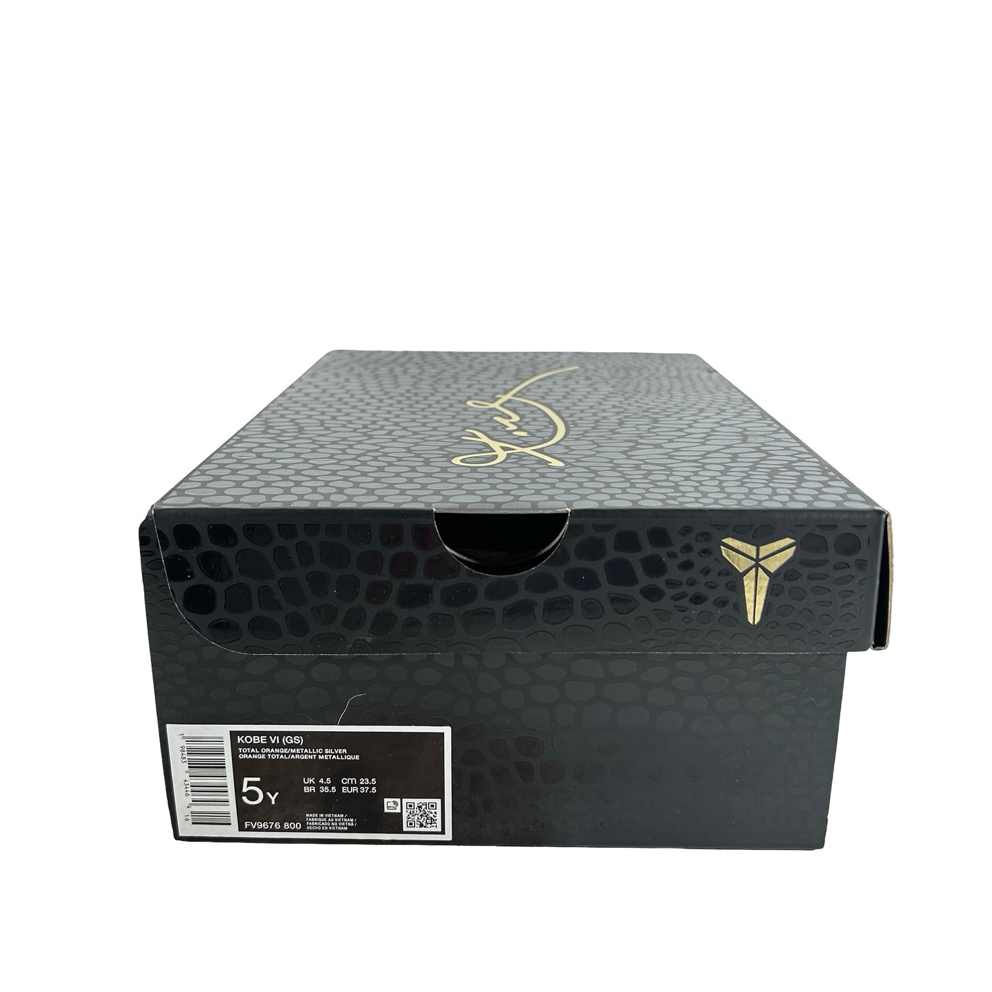 FV9676 800 Nike Kobe 6 Protro Total Orange GS [USED] - 5 Y (Used)