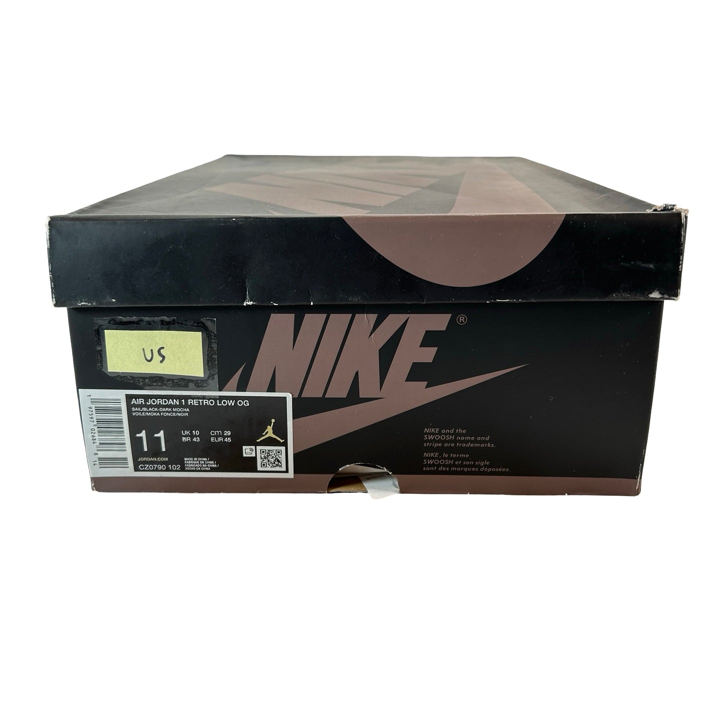 CZ0790 102 Jordan 1 Retro Low OG Mocha [USED] - 11 M (Used5)