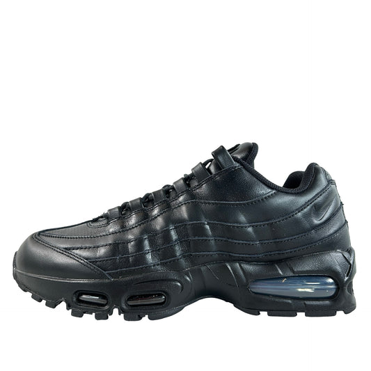 IM0696 001 Nike Air Max 95 QS Big Bubble Black Leather [USED] - 9.5 M (Used)
