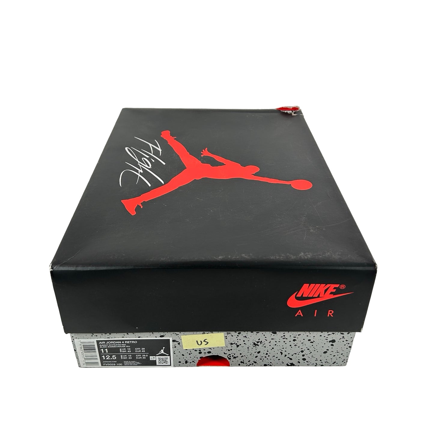 FV5029 100 Jordan 4 Retro White Cement (2025) [USED] - 11 M (Used5)