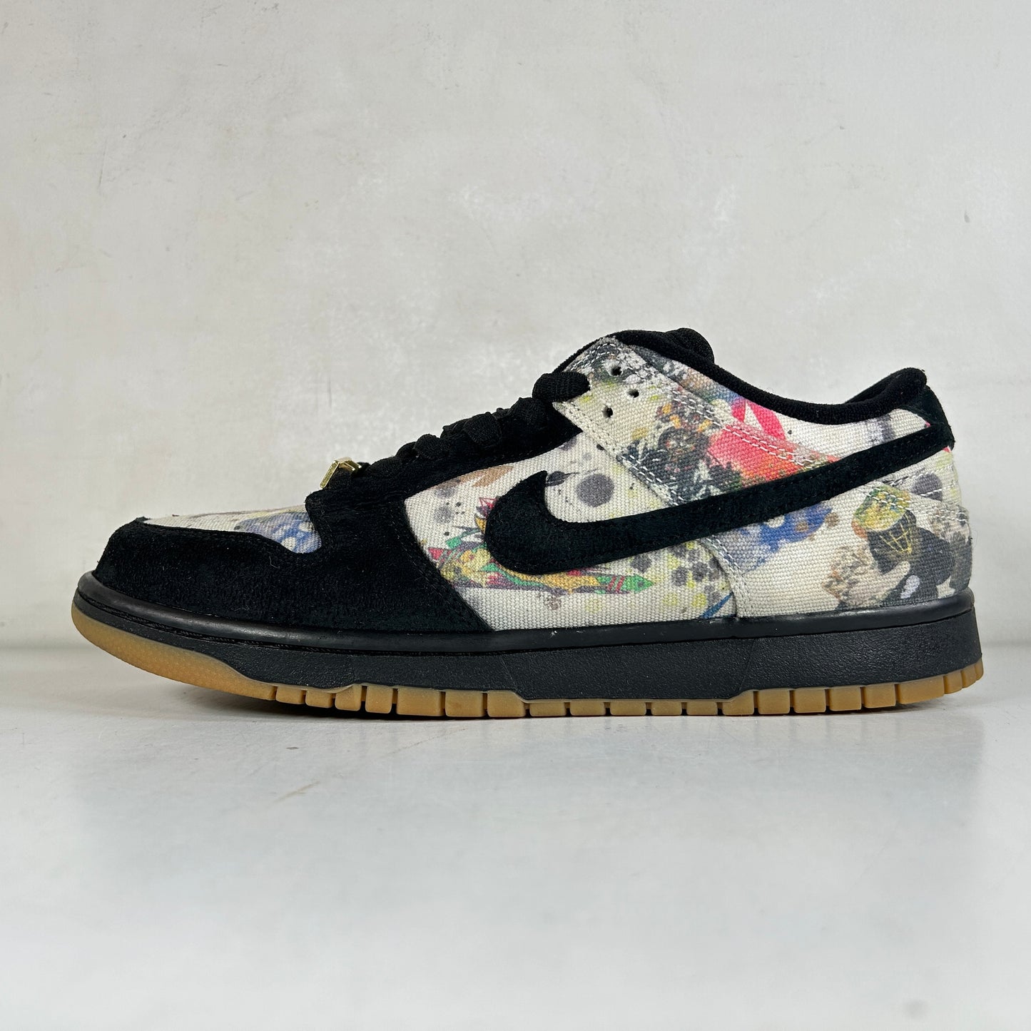 FD8778 001 Nike SB Dunk Low Supreme Rammellzee [USED] - 9.5 M (Used2)